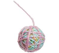 ALL FOR PAWS Knotty Habit Yarn Ball Toy for Cats, 1.05 kg Multi