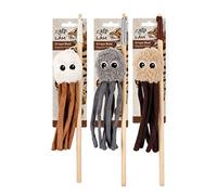 All For Paws Lamb Octopus Wand Cat Toy - One Size