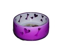 ALL FOR PAWS Lifestyle Dog Love Bowl, Small, Pink, 2.36 kg