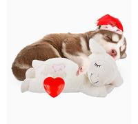 ALL FOR PAWS Little Buddy Heart Beat Sheep, Puppy Toy With Heartbeat Dog Training Toy For Separation Anxiety Relief Behavioral Aid For Pets