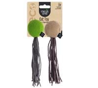All For Paws Minus One Felt Balls Two Pack Cat Toy pack