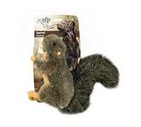 ALL FOR PAWS Pet Squirrel Plush Dog Toys With Squeaker, Small Size (Squirrel)