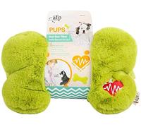 ALL FOR PAWS Puppy Heartbeating Pillow Dog Crate Training Snuggle Toys Dog Pillow Sleep Aid Plush Toy, Separation Anxiety Relief and Comfort New Puppy