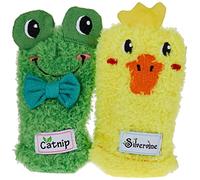 ALL FOR PAWS Sock Cuddler Farm Sock Catnip Toy 2-Pieces, 1.7 kg