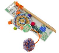 ALL FOR PAWS Whisker Fiesta Sombrero Wand Colourful Catnip Toy, 2.7 kg