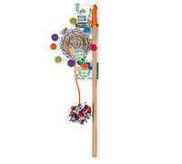 ALL FOR PAWS Whisker Fiesta Sombrero Wand Colourful Catnip Toy, 2.7 kg