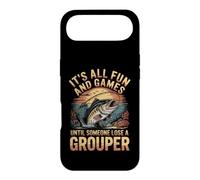 All Fun and Games Until Someone Loses a Grouper Fishing Case for iPhone Air