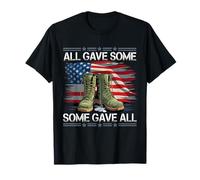 All Gave Some Some Gave All Memorial Day US Flag T-Shirt