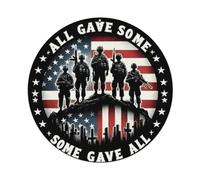 All Gave Some Some Gave All Tin Sign Vintage Style Home Bar Garden Wall Plaque Decor Metal Poster 8x8 Inch
