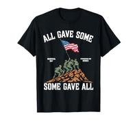 All Gave Some Some Gave All US Flag Soldier Memorial Day T-Shirt