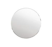 All Glass Bevelled Classic Design Round Mirror 60 x 60CM MirrorOutlet Silver 1 Pack