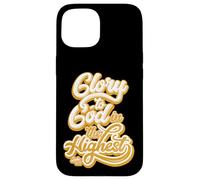 All Glory to God in The Highest Luke 2:14 Praise Christian Case for iPhone 15