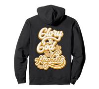 All Glory to God in The Highest Luke 2:14 Praise Christian Pullover Hoodie