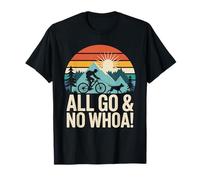 All Go & No Whoa Cycling Dog Adventure T-Shirt