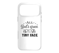 All God's Grace In A Tiny Face Christian Bible Verse Case for iPhone 17 Pro Max