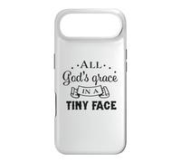 All God's Grace In A Tiny Face Christian Bible Verse Case for iPhone Air