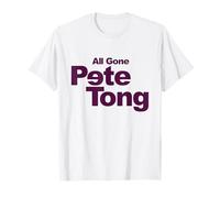 All Gone Pete Tong Backwards E Purple Text T-Shirt