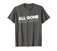 All Gone Pete Tong Light Text T-Shirt, Men, Asphalt Grey, Small