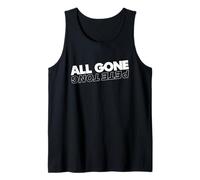 All Gone Pete Tong Light Text Tank Top