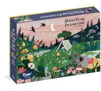 All Good Things Are Wild and Free 1,000-Piece Puzzle (Flow) Adults Families Picture Quote Mindfulness Gift: 1000 Pieces (Workman Jigsaw Puzzles)