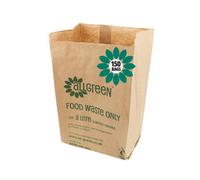 All-Green 8L Ecosack Paper Compostable Caddy Liners (Small) - 150 Bags
