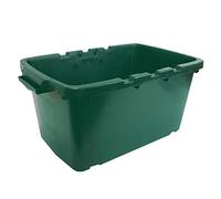 All-Green Coral 44 Litre Green Outdoor Kerbside Waste Recycling Box/Storage Box