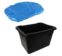 All-Green Grab Box Black 55L & Coral Stretch Cover