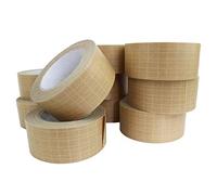 All-Green Self-Adhesive Reinforced, Extra Strong, Paper Packaging Tape - 50mm x 25m - 10 Rolls