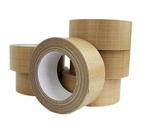 All-Green Self-Adhesive Reinforced, Extra Strong, Paper Packaging Tape - 50mm x 25m - 6 Rolls