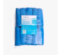 All Guard VERSHOE 100 Pack Disposable Shoes Covers Blue
