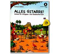 All guitar! Burkhard Wolters guitar school for group and single lessons with CD and Dunlop Plec/Schott Music ED21710-50 9783795747916