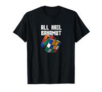 All Hail Bahamut Gamer Villain Gaming Evil Video Games T-Shirt