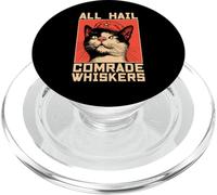 All Hail Comrade Whiskers PopSockets PopGrip for MagSafe
