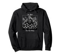 All Hail the Rat King Vermin Gothic Medieval Macabre Horror Pullover Hoodie