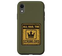 All Hail The Scrumlord - for Scrum Master and Agile Coaches Case for iPhone XR