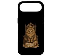 All Hail The Shedding Cat King Throne Humor Case for iPhone Air