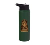 All Hail The Shedding Cat King Throne Humor Stainless Steel Insulated Water Bottle