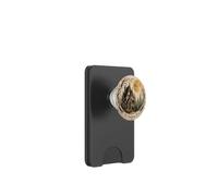 All Hallows Eve Haunted House Black Cat Pumpkin Moon Vintage PopSockets PopWallet for MagSafe