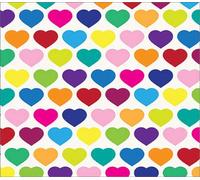 All Hearts Printed Tissue Paper 500 x 750mm 50 Sheets