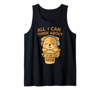 All I Can Think About is My Afternoon Coffee Dog Tank Top