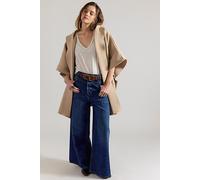 All I Need Cozy Hooded Duster Top at Free People in Sand - female