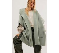 All I Need Cozy Hooded Duster Top at Free People in Vintage Sage - female