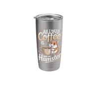 All I Need is Coffee and My Hamster Hamsters Stainless Steel Insulated Tumbler