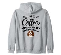 All i need is coffee and my Springer Spaniel Springer Zip Hoodie