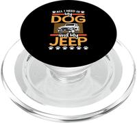 All I Need Is My Dog and Off Road Vehicle PopSockets PopGrip for MagSafe