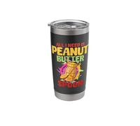 All I Need is Peanut Butter and A Spoon Stainless Steel Insulated Tumbler