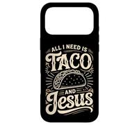 All I Need Is Taco And Jesus Christian Faith Case for iPhone 17 Pro Max