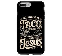 All I Need Is Taco And Jesus Christian Faith Case for iPhone 7 Plus/8 Plus