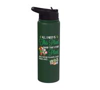 All I Need is This Plant - Gardening Plants Lover - Gardener Stainless Steel Insulated Water Bottle