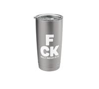 All I Need is U Romantic Couples Stainless Steel Insulated Tumbler
